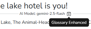 New Glossary System